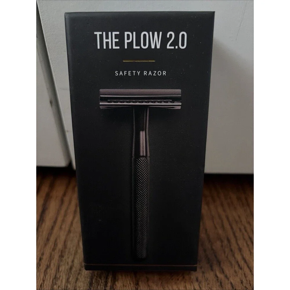 MANSCAPED® The Plow™ 2.0 Premium Single Blade Double-Edged Safety Face Razor